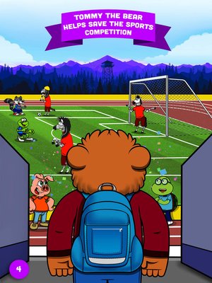 cover image of Tommy the Bear helps save the sports competition